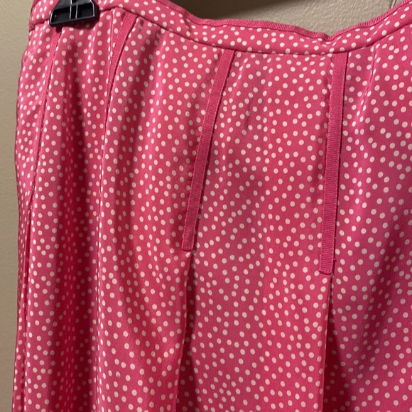 Pendleton Vintage Pink & White Polka Dot Skirt & Short Sleeve Blouse Set - Picture 15 of 15